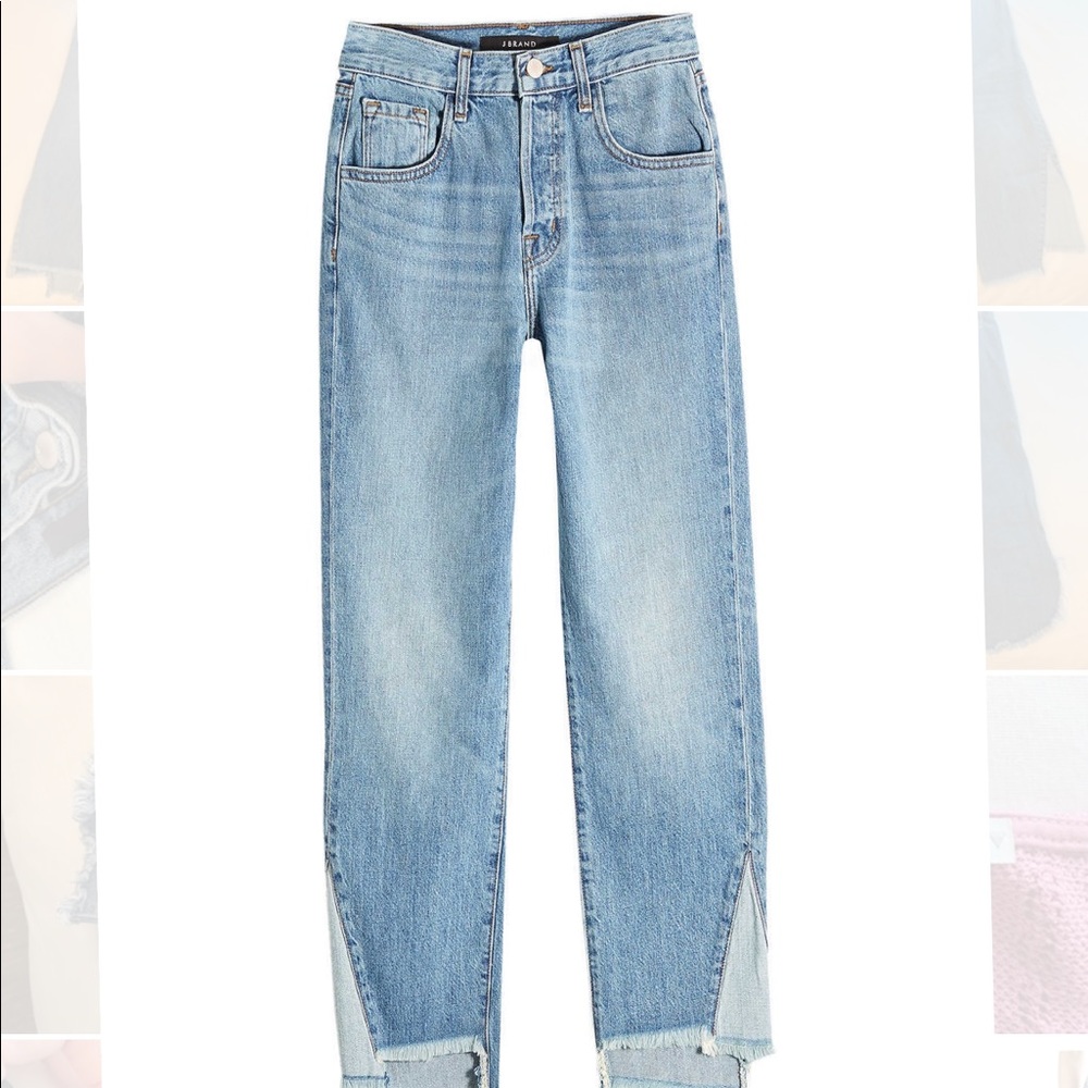 J Brand Wynne High Rise Crop Jeans